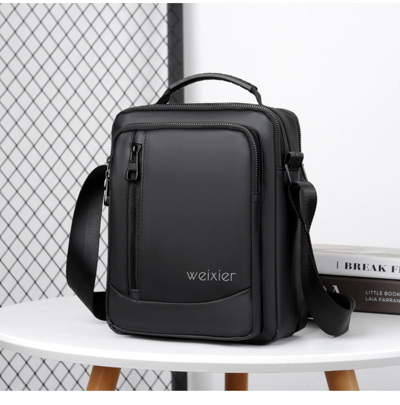 Kompakte Herren Handytasche Umhängetasche Wasserabweisend_voghion.com