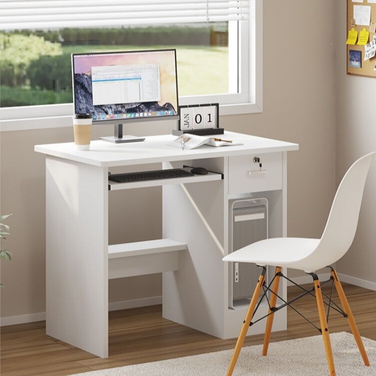 Computer Desktop Table Office Simple Modern Home Desk Student Bedroom Integrated Writing Desk Office Desk