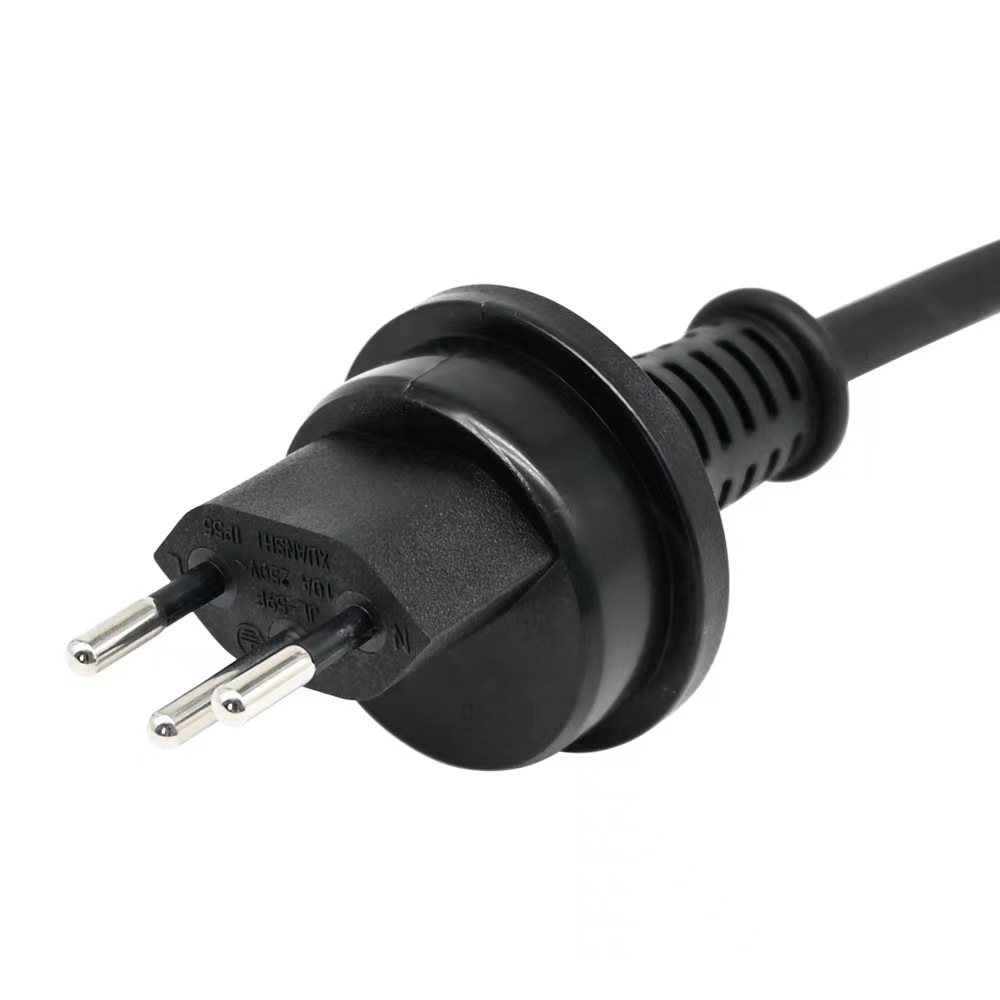 瑞士防水插头 瑞士认证电源线 瑞士纯铜电源线 瑞士IP65防水插头