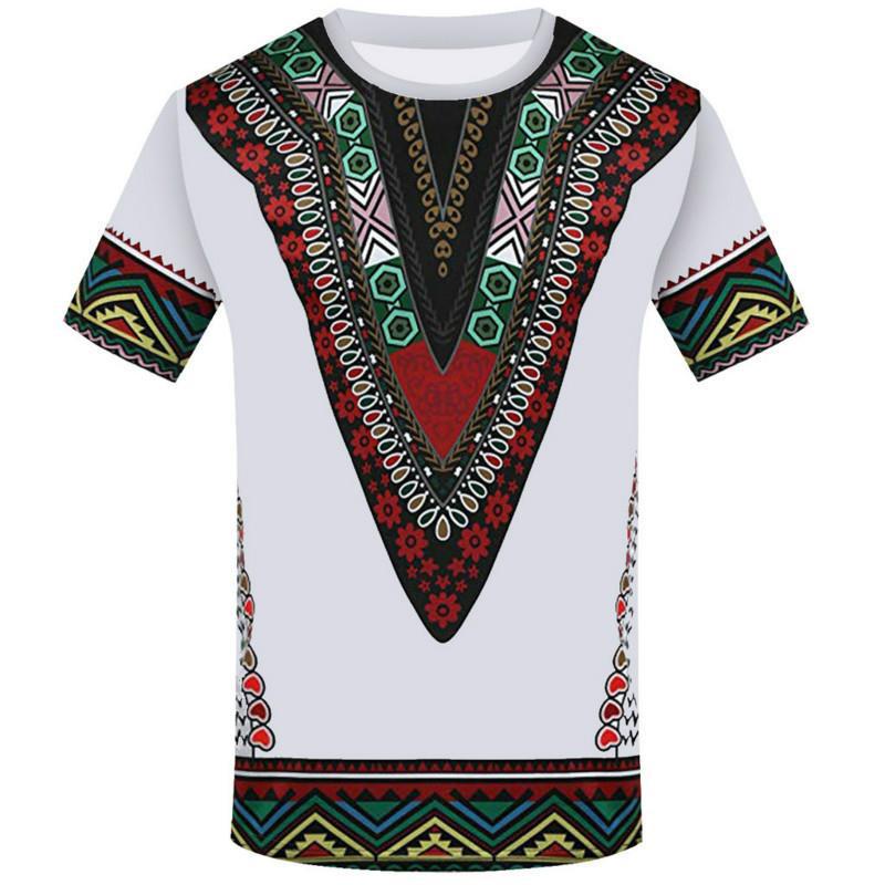 Summer fashionable ethnic sports T-shirt for men and women with hood