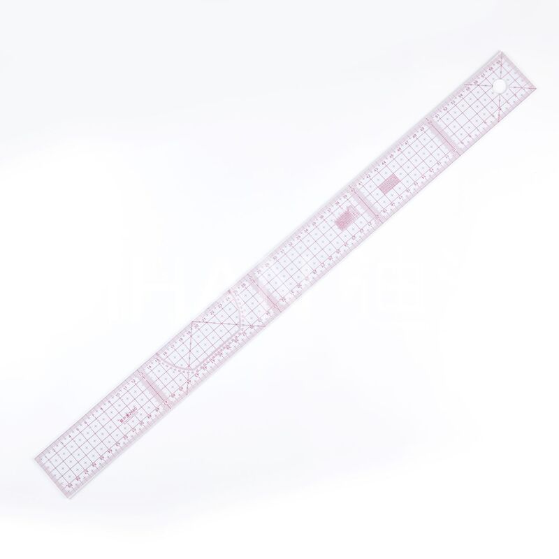 Ou Zimei 2660 Square Eye Regular Ruler 60cm Metric Grading Ruler Clothing Ruler Clothing Pattern Making Ruler Tailor's Ruler