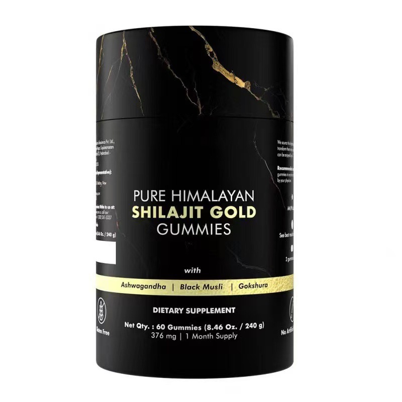 Cross-border Amazon Hot Sale Hilarge Gummies Shilajit gummies Supplemental Mineral Gummies