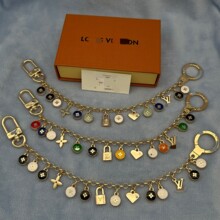 驴牌包包饰链彩色钥匙扣糖果链条包挂饰手机壳链diy吊坠箱包挂链