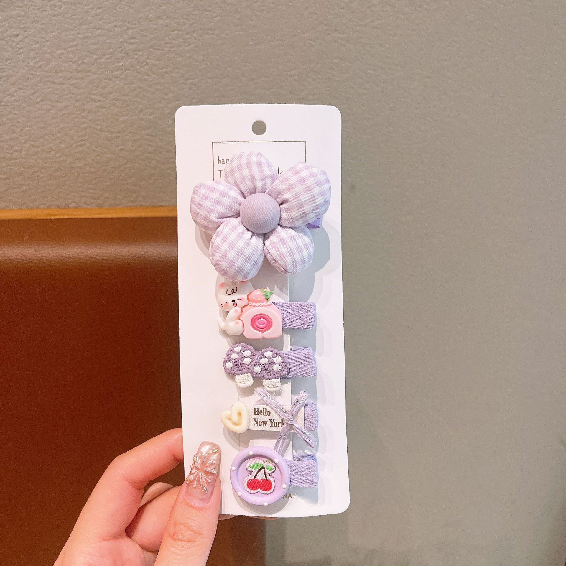 Clips para el cabello de niños flores lindas dulces lindas no lastimas clips para el cabello de bebé clips para el cabello de niñas