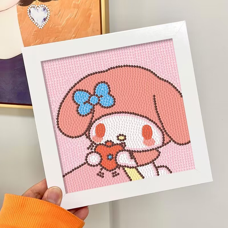 Nuevo dibujo de diamante infantil de labu diy pegatinas de diamante con marcos de fotos hechas a mano diy puzzle pegatinas de mampostería image 246