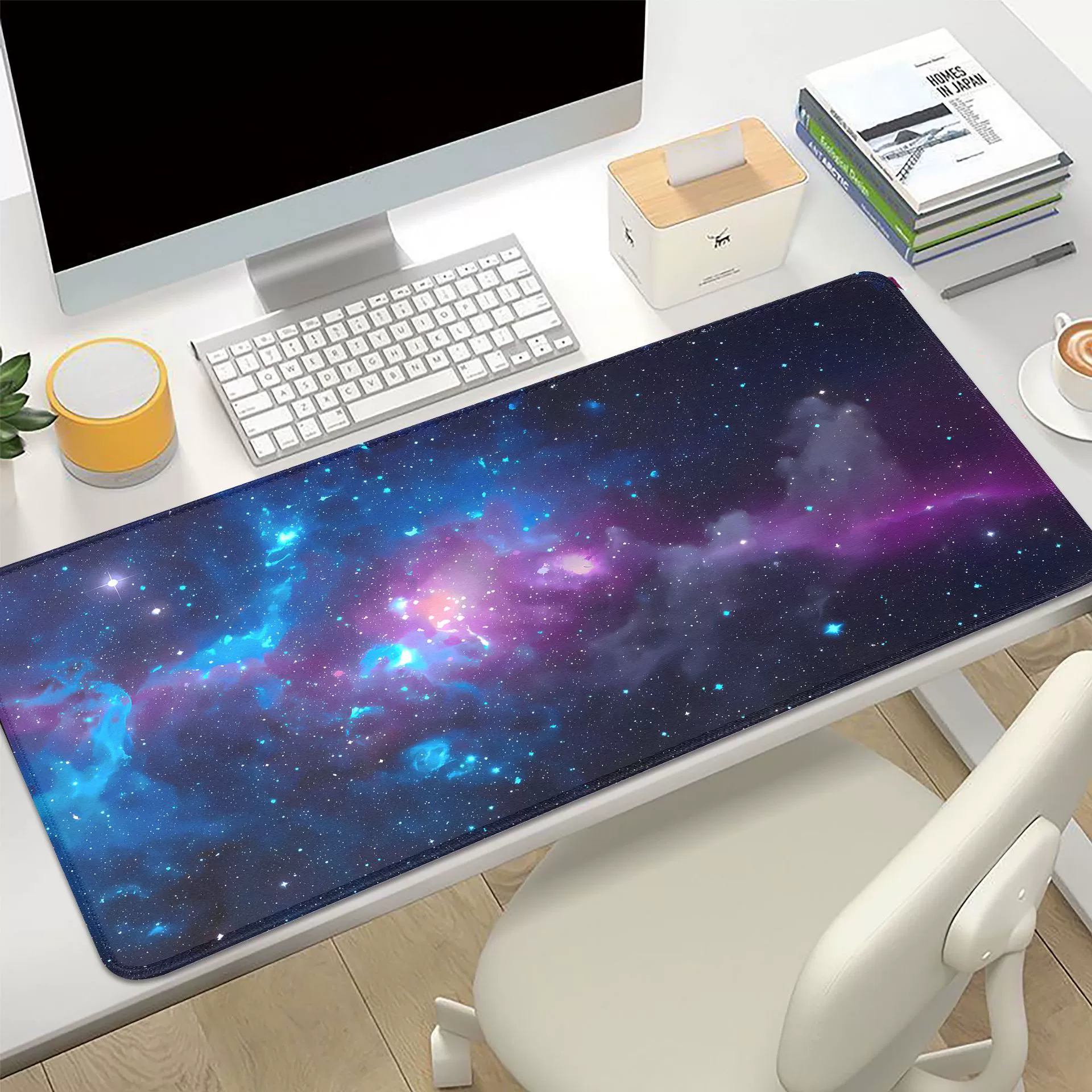 Mouse Pad Oversized Desk Mat Leather Large from Yomiego