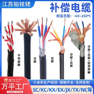 定制各种补偿导线热电偶补偿电缆型号齐全K型S型N型J型补偿导线