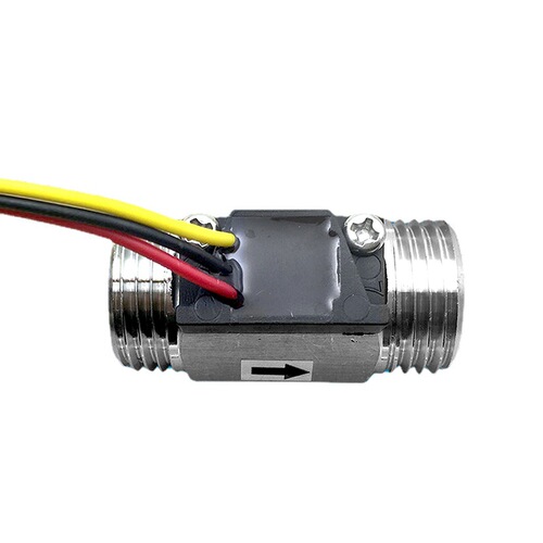 Saisener flow sensor Hall flow meter stainless steel 4-part pipe 1/2 circulating water system water flow valve