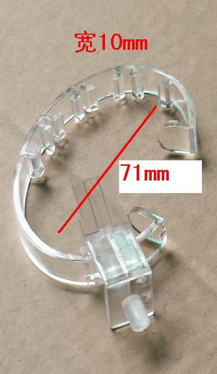 Transparent stand-alone stand BLC016 for women