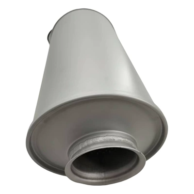Car muffler compatible with Volvo heavy-duty