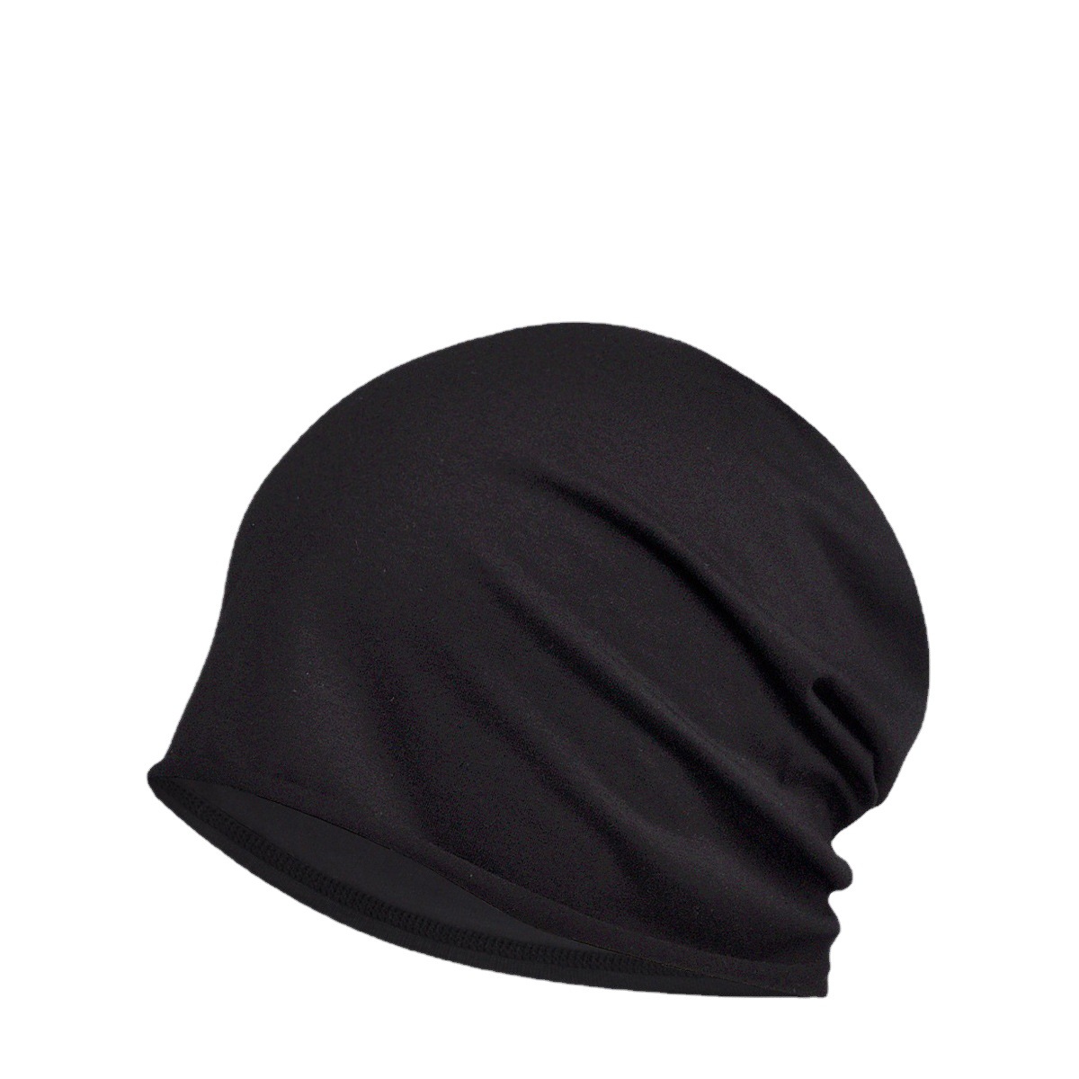 Source Factory Summer Thin Maternity Hat for Sleeping, Air-Conditioned Room Windproof Rolled-Edge Trendy Cotton Single-Layer Fashionable Versatile Slouchy Hat