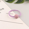 Spherical elastic hair accessory, cute hair rope, simple and elegant design, Korean style