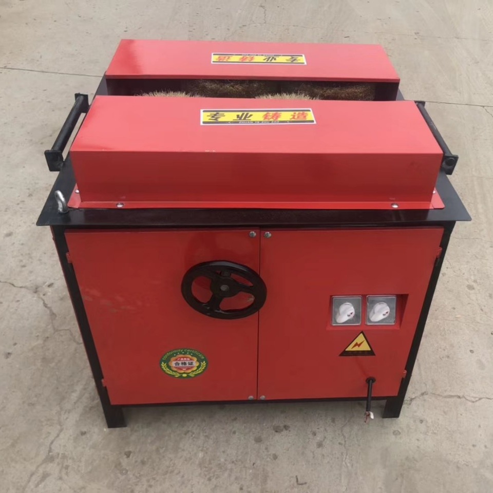 多功能除锈机废旧钢筋槽钢锈迹抛光机方管圆管角铁台式除锈机