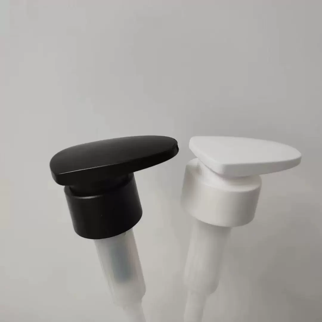 32牙33牙乳液外置泵沐浴露洗发露泵头PP塑料按压护发素洗发水泵头