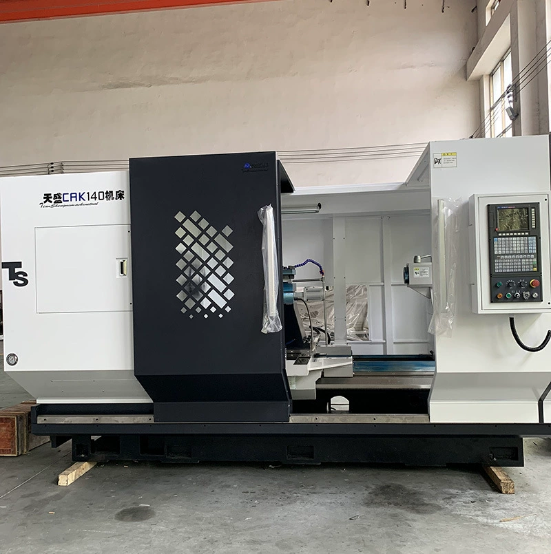 Tiansheng CAK61140 полностью интеллектуальный горизонтальный гидравлический токарный станок с ЧПУ, автоматический станок, оборудование для резки металла