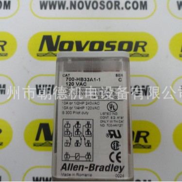 700-HB33A1-1  120VAC ALLEN BRADLEY继电器