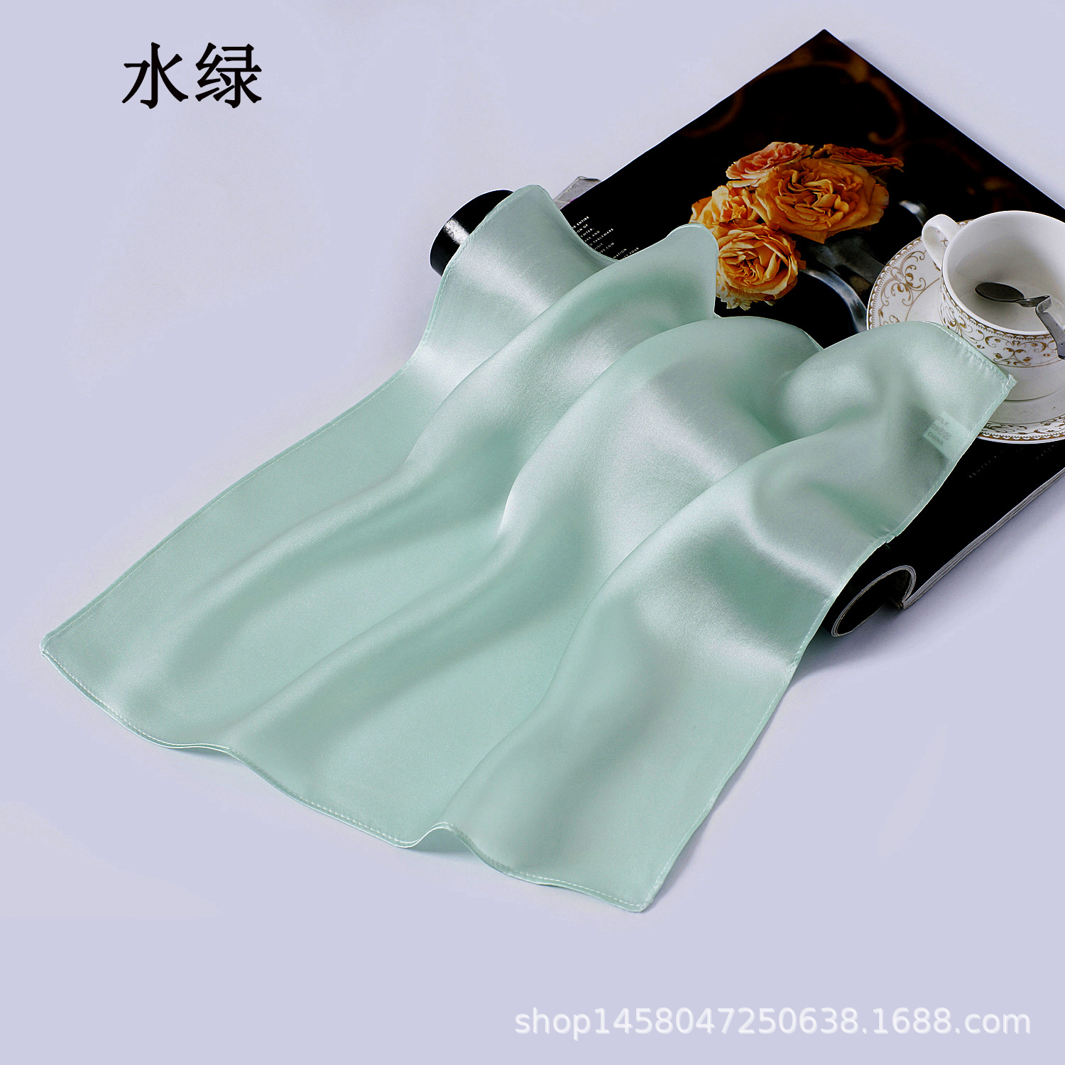 随身便携桑蚕丝100真丝手帕小方巾小丝巾口袋巾纯色 颜色可以选-阿里巴巴