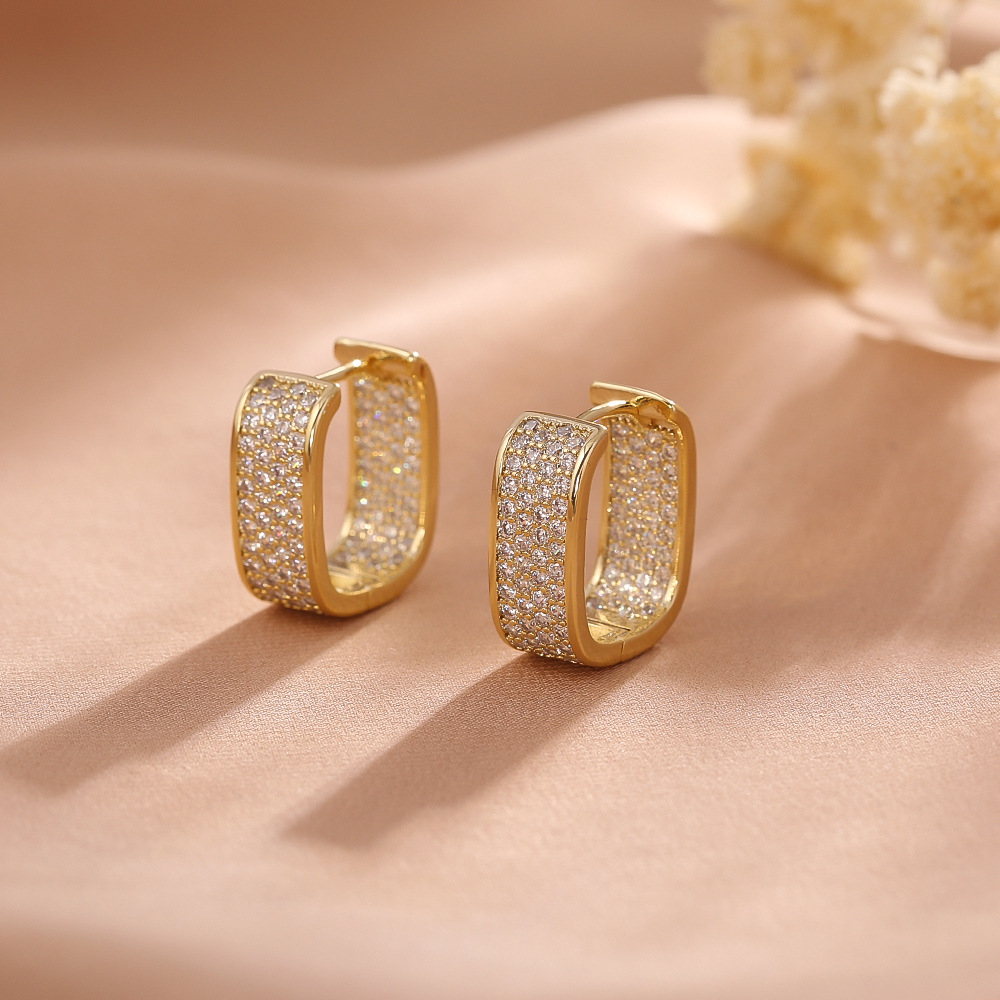 With zircon, golden, micro incrustation, 925 sample silver
