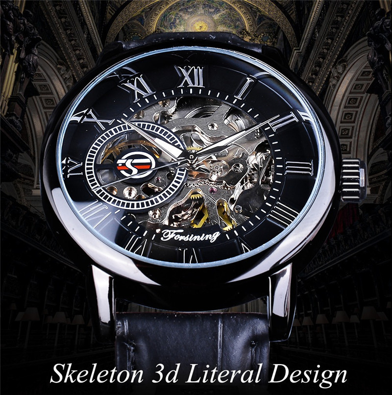 Skeleton Mechanical Watch Image 3