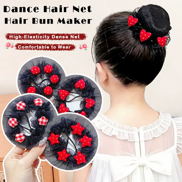 Children's Dance Exam Hairnet Set for Girls, Wholesale Invisible Hairnet, Summer Hair Styling Tool Set