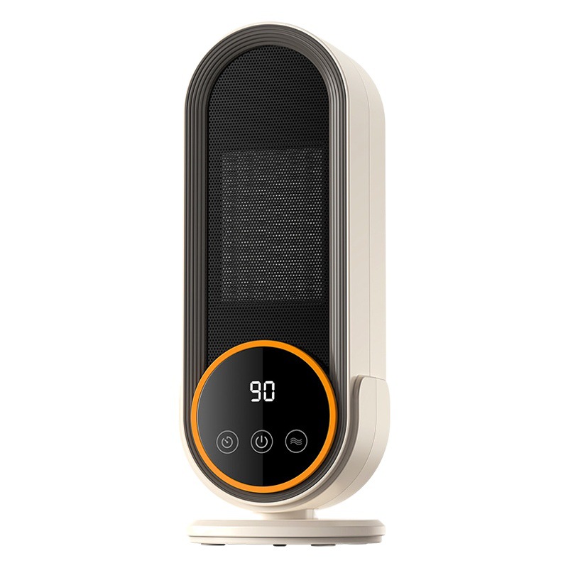 Calentador nuevo de 2025 de alta potencia 1200W calentador de escritorio cerámico PTC calefacción doméstica calentador eléctrico inteligente.