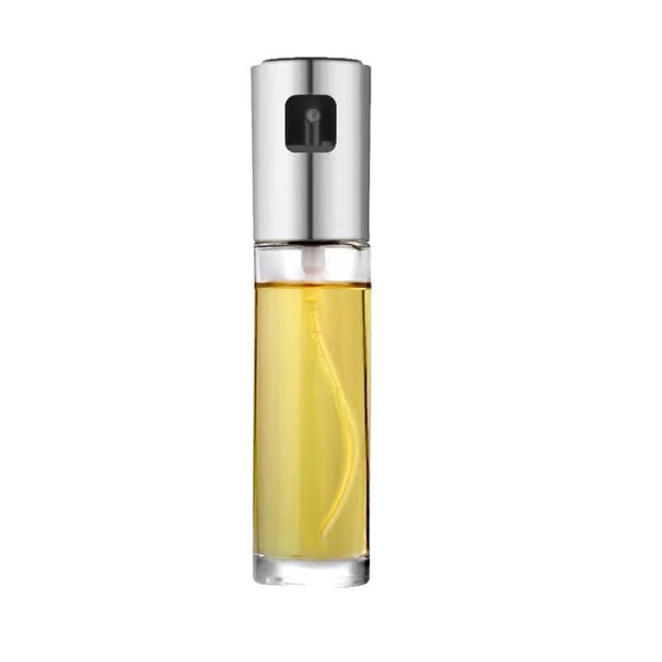 glass oil dispenser stainless steel