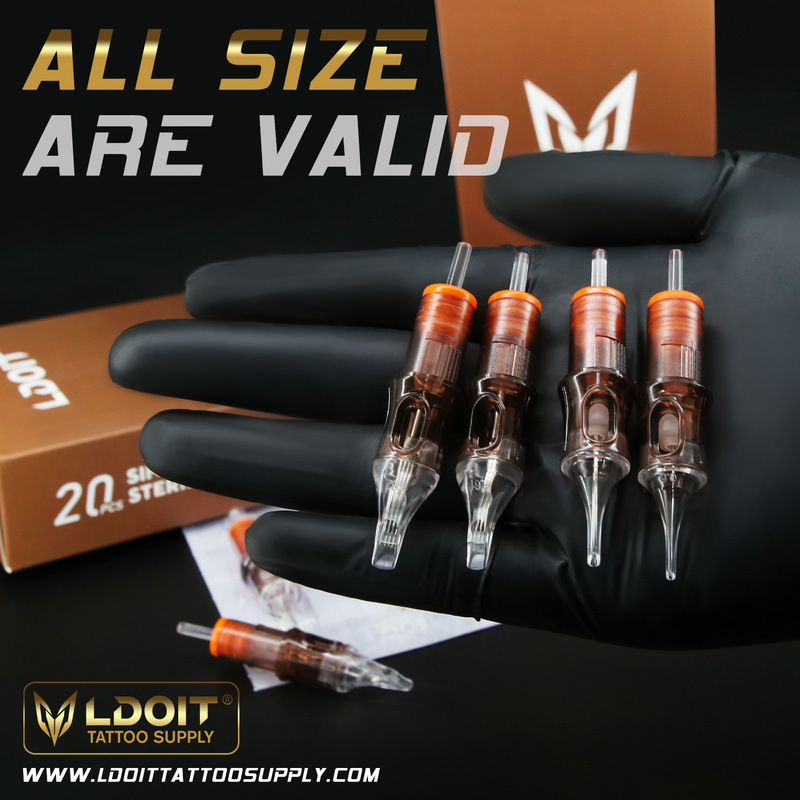 Clearance Tattoo Integrated Needles High-Quality Tattoo Needles Cross-Border Exclusive Tattoo Cartridges Tattoo Needles 20 Pieces