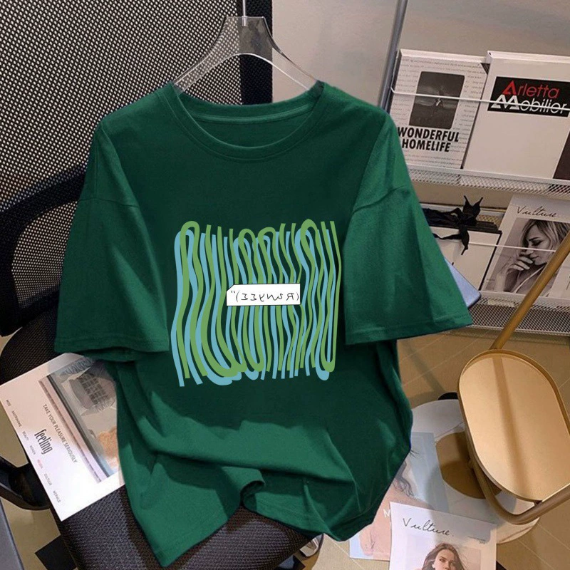 Новая хлопчатобумажная футболка 2025 года