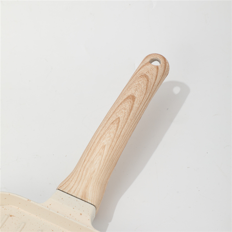 Nuevo cruce fronterizo hogar tocino filete pan de arroz de arroz de piedra franjas bandeja de desayuno suplemento antiadherente olla de omelete