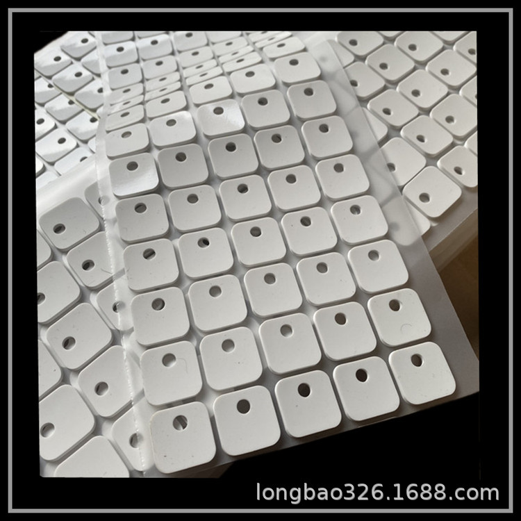 密封硅胶垫片 白色硅胶脚垫 减震硅胶垫 专业模切冲型防滑硅胶垫