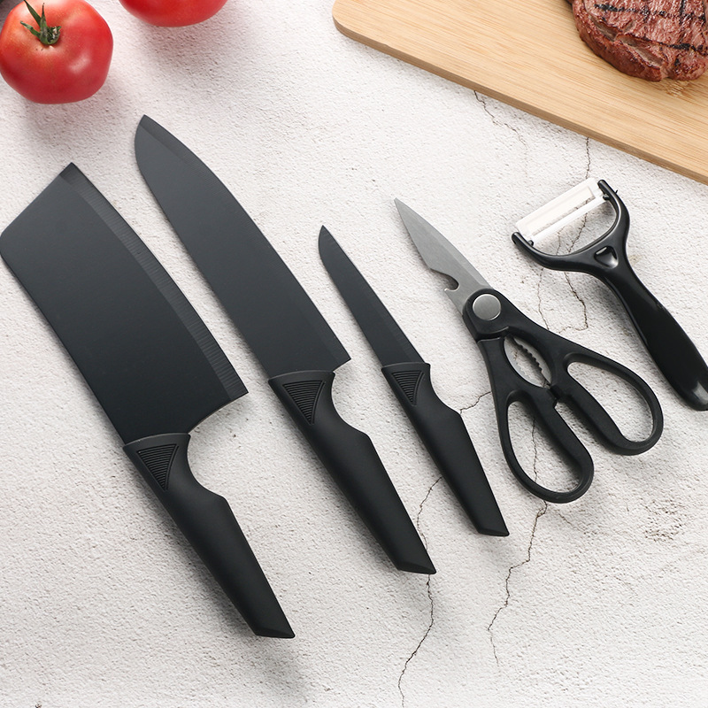 Comercio exterior cuchillo de cocina traje cuchillo de corte cuchillo de cocina cuchillo de fruta cuchillo de melón tijeras de cocina cuchillo de cocina de acero inoxidable