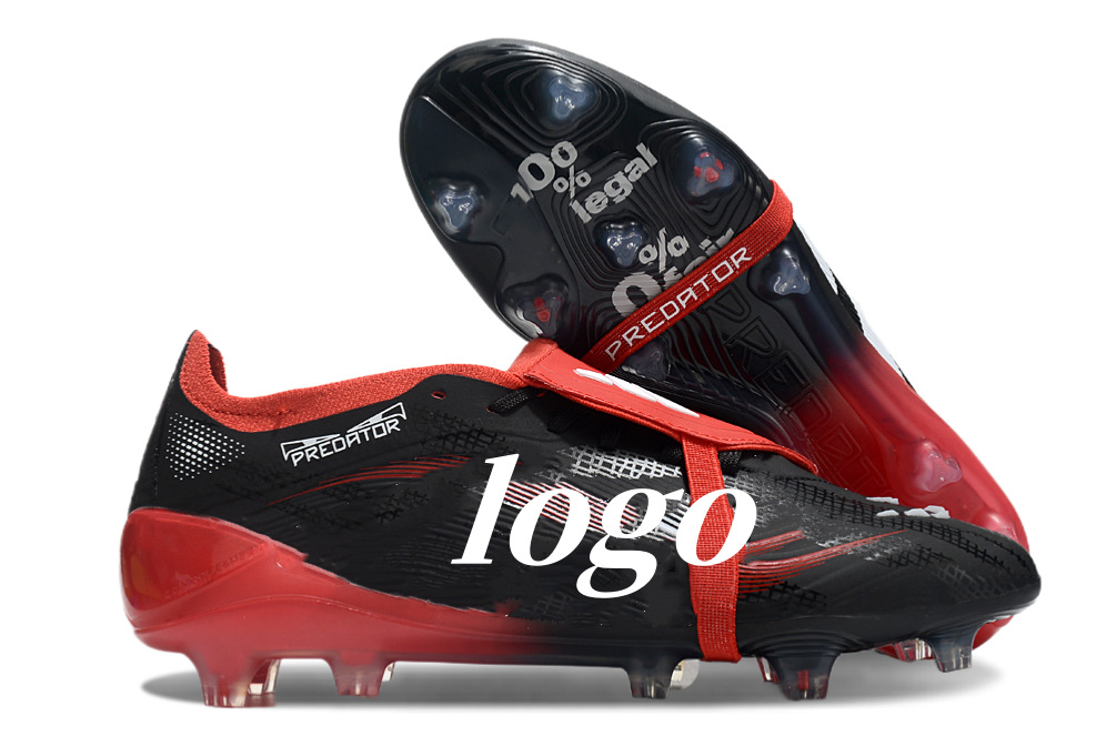 Los fabricantes de Putian venden al por mayor Halcón transfronterizo de 25 generaciones PREDATOR ACCURACY zapatos de fútbol con clavos fg de lengua abatible