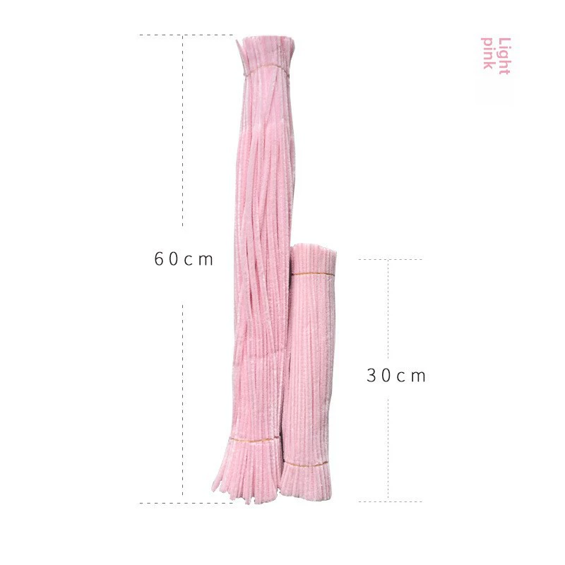 Encrypted twist rods (MaoGun) DIY craft pipe cleaners, ultra‑dense, multi‑color sets (about 100 pcs)