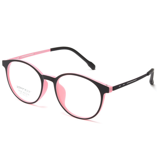 Danyang glasses 9838XP student myopia glasses for women retro round glasses frame ultra-light titanium frame TR90 glasses frame for men