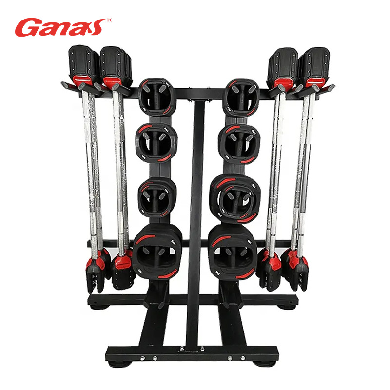 Comercial boca de cocodrilo barra de peso multifuncional fitness barra de peso almacenamiento barra de peso gimnasio equipo deportivo