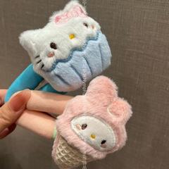 可爱俏皮冰淇淋KT猫发夹甜美少女心BB夹卡通百搭ins刘海夹发夹