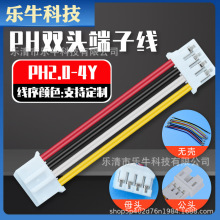 线束PH2.0双头电子连接线束间距2.0高温电子线束正反 热水器线材