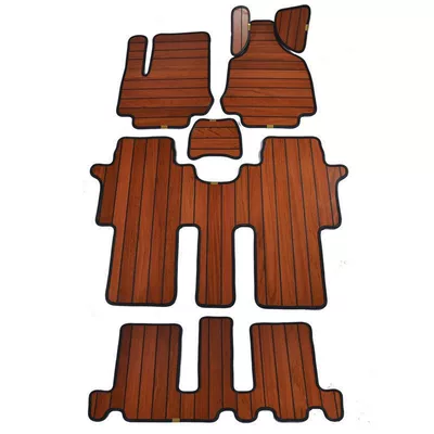 Car Floor Mats Carpet Modification – Ayaqaltılar (Kovriklər) - ordinary-model-with-three-rows-of-floor-mats-teak-original-color-and-free-carpet