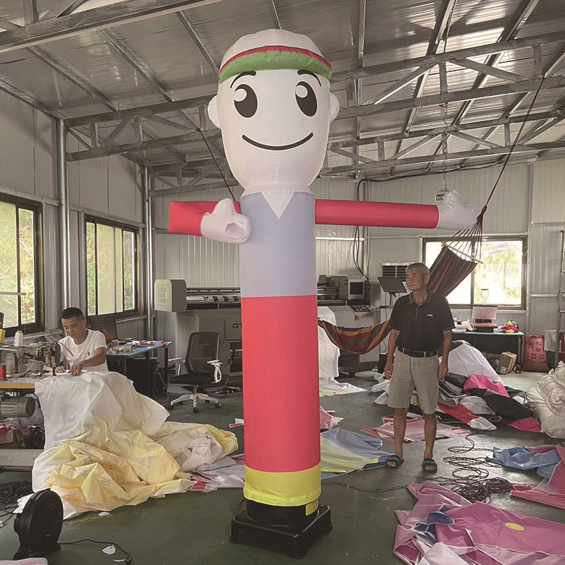 Modelo de aire inflable, estrella de baile, publicidad, muñeca, dios de la fortuna, lavador de automóviles, inauguración, balancamiento, celebración de dibujos animados, payaso.