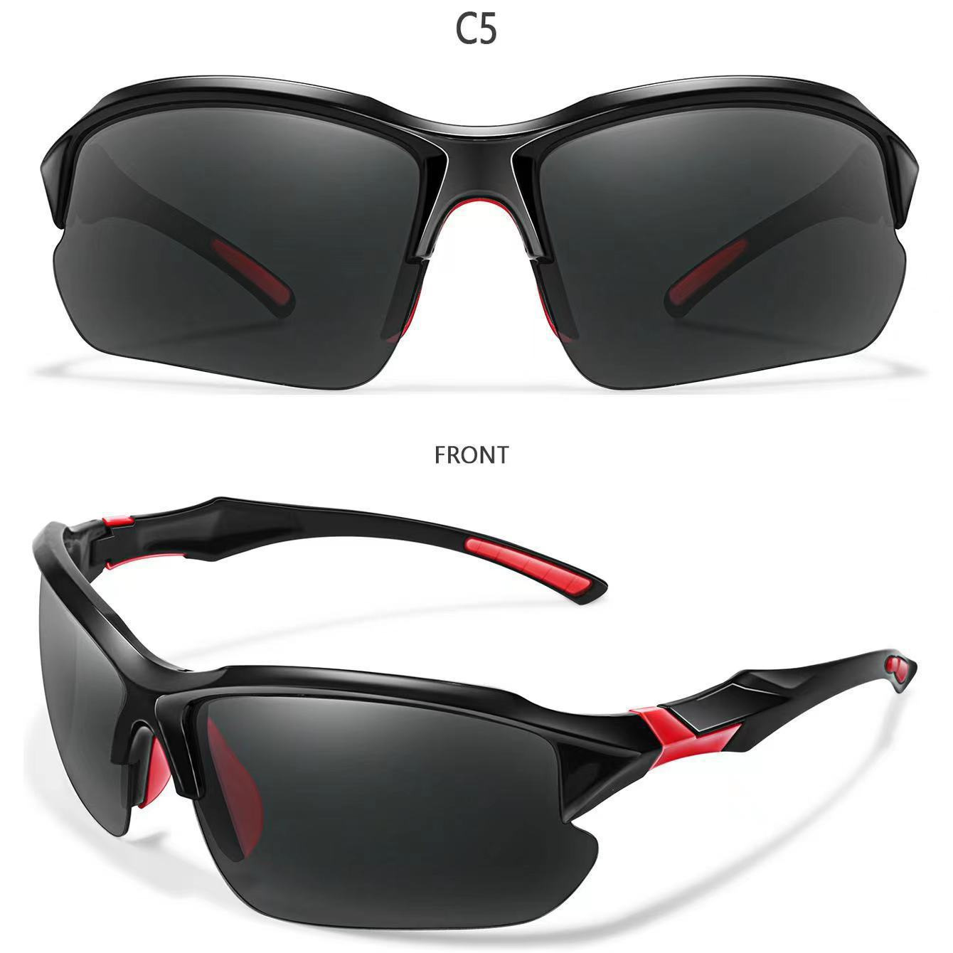 Occhiali da pesca polarizzati Orologio da pesca Occhiali da sole polarizzati anti-ultravioletti galleggianti Occhiali da sole sportivi da guida per equitazione all'aperto Luya_voghion.com