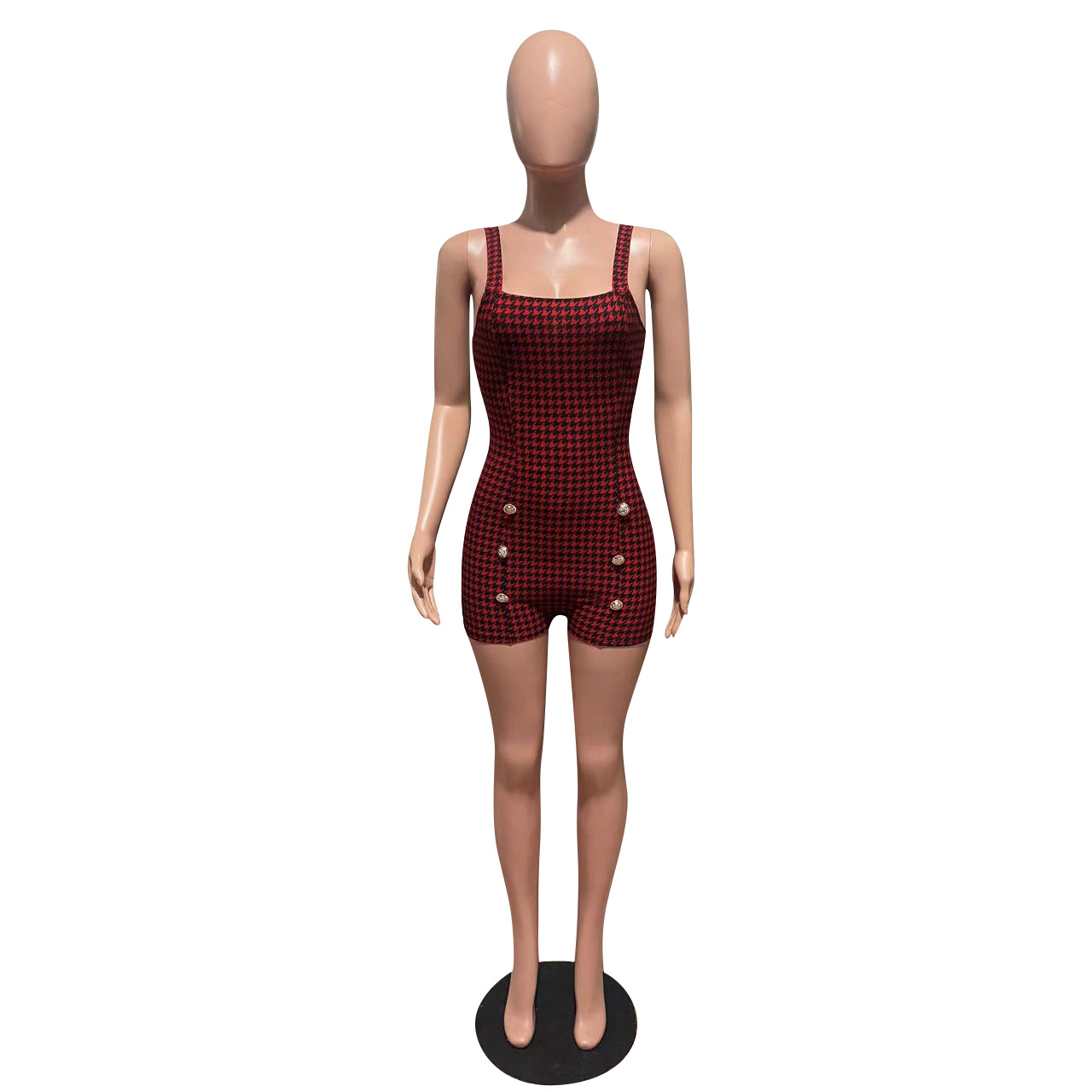 Women Clothing Swallow Fabric Slim Fit Romper Women Clothing