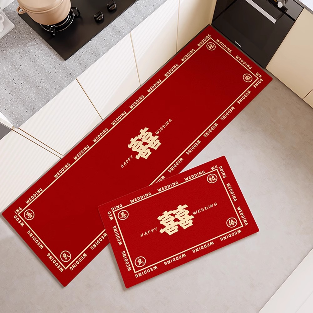 Xiaoqiu se mueve cocina absorción de agua almohadilla antideslizante, alfombra de barro de diatomeas, nueva casa en la ceremonia de decoración de suministros