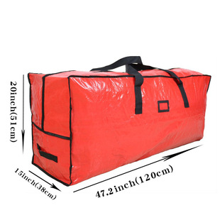 Amazon cross-border hot selling woven bag Christmas tree storage bag large capacity Christmas gift organizing bag handbag