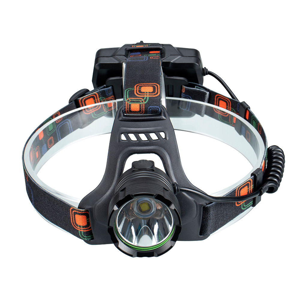 Nytt 3 18650 batteri USB-laddning XHP70 starkt skalligt ljus LED utomhusbelysning highlighter strålkastare_voghion.com