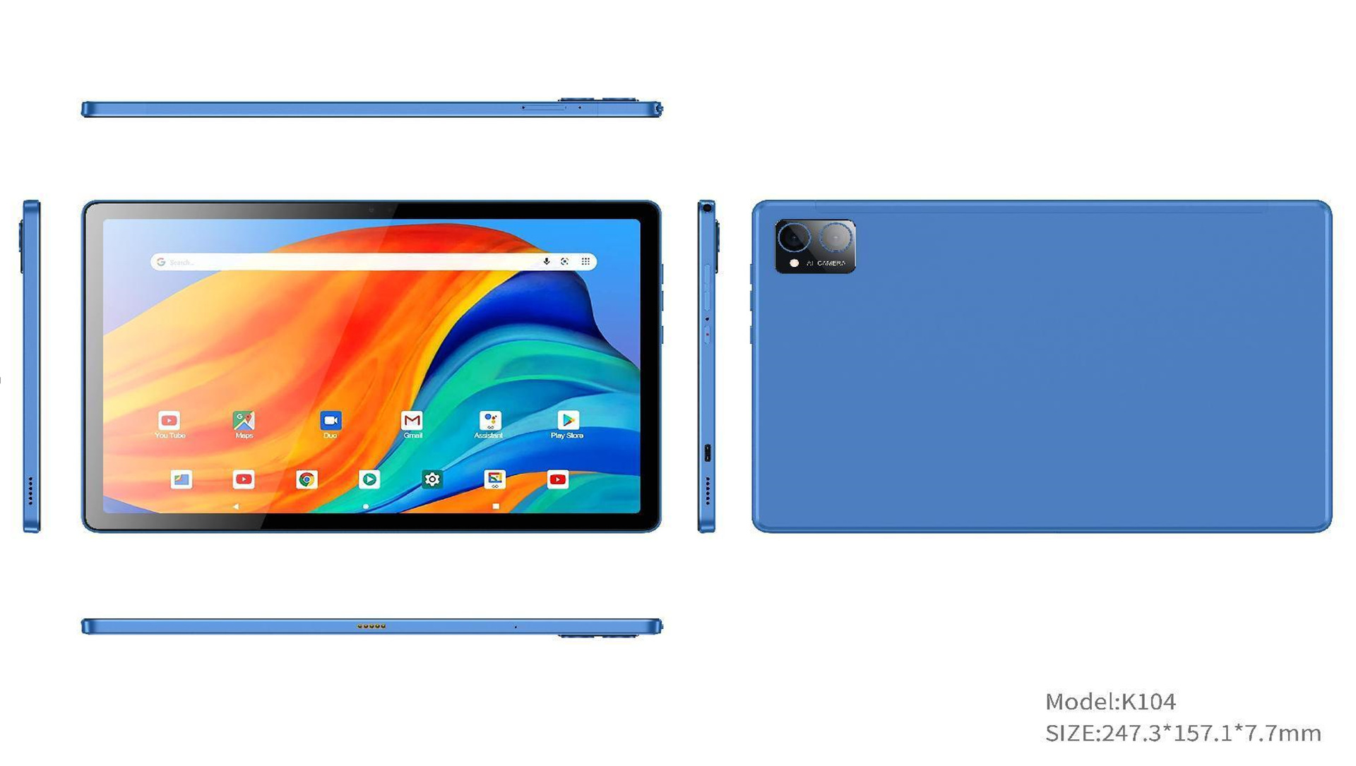 Темно-синий