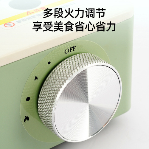 BUERK Outdoor Stove Portable Camping Gas Hot Pot Stove Home Use Mini Stove Gas Powerful Burner