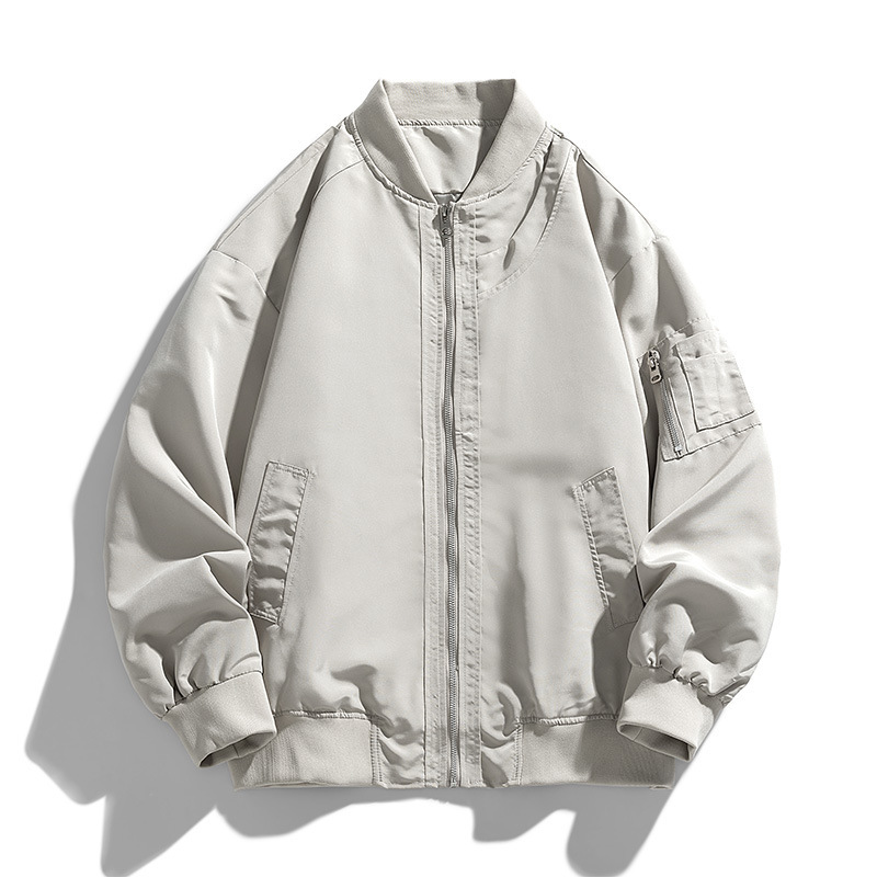 Cross-border wholesale 2026 men's baseball jacket, spring and autumn style, Japanese retro functional workwear jacket, aviator jacket Cross-border wholesale 2026 men's baseball jacket, spring and autumn style, Japanese retro functional workwear jacket, aviator jacket