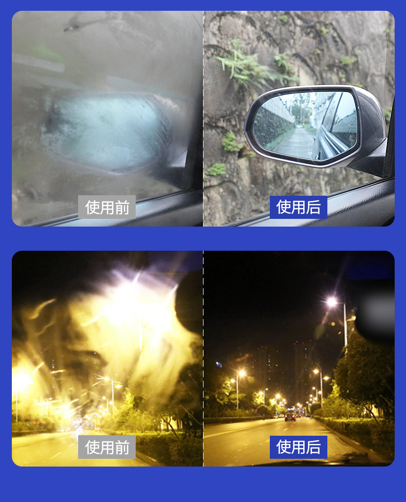 Anti-Fog Agent Car Windshield Defogging Spray