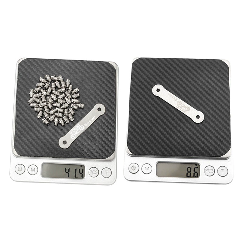 MUQZI шоссейный велосипед, складная педаль для горного велосипеда, противоскользящие гвозди, противоскользящие стальные винты в форме сливы, аксессуары