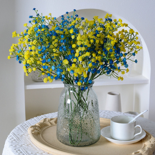 Simulated Starlight Wedding Decor Hand Held Bouquet Soft Silicone Star Single Plastic Artificial Flower